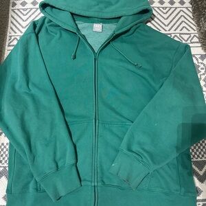 TNA Cozy Fleece in Forest Green